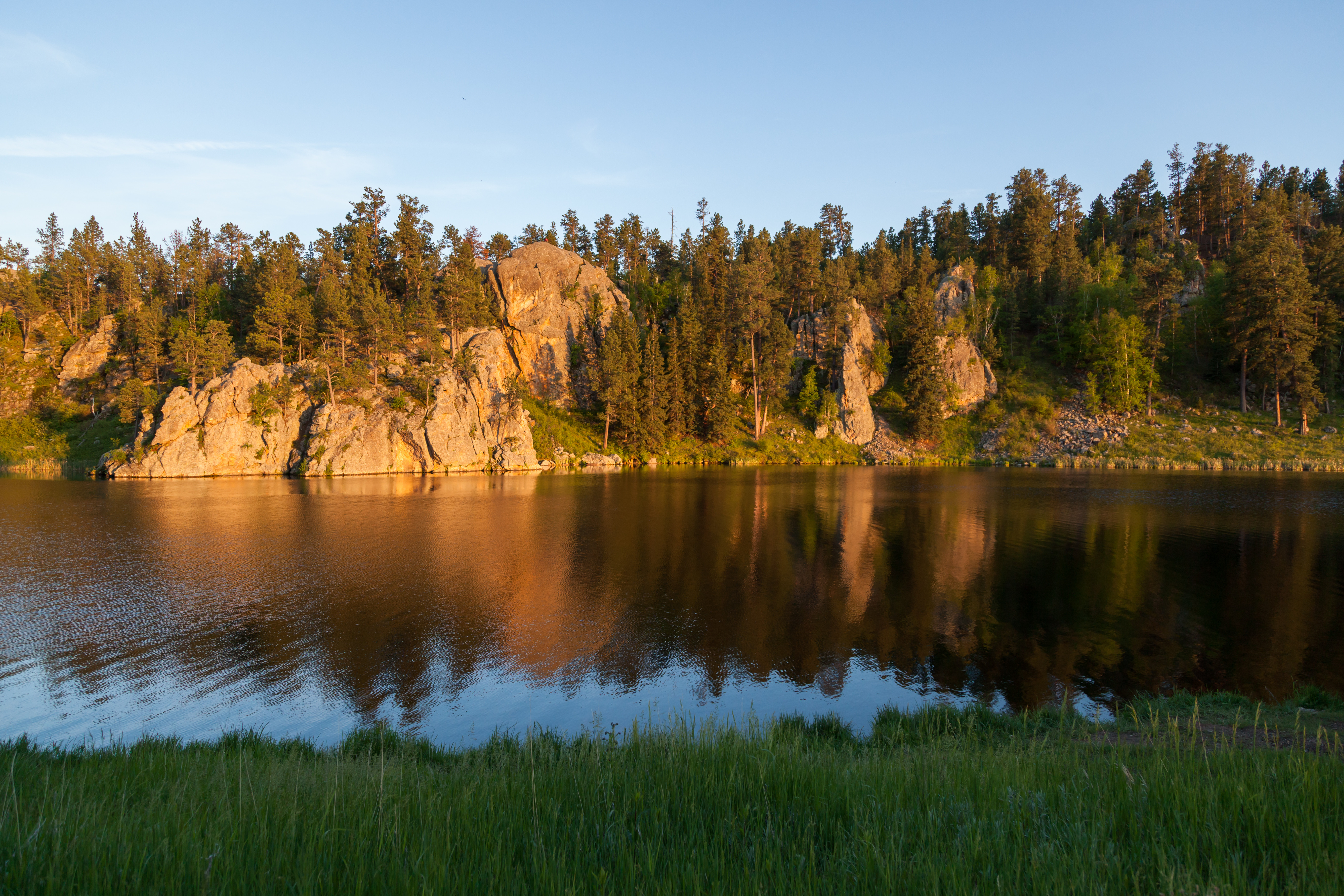 A lake in the Black Hills
