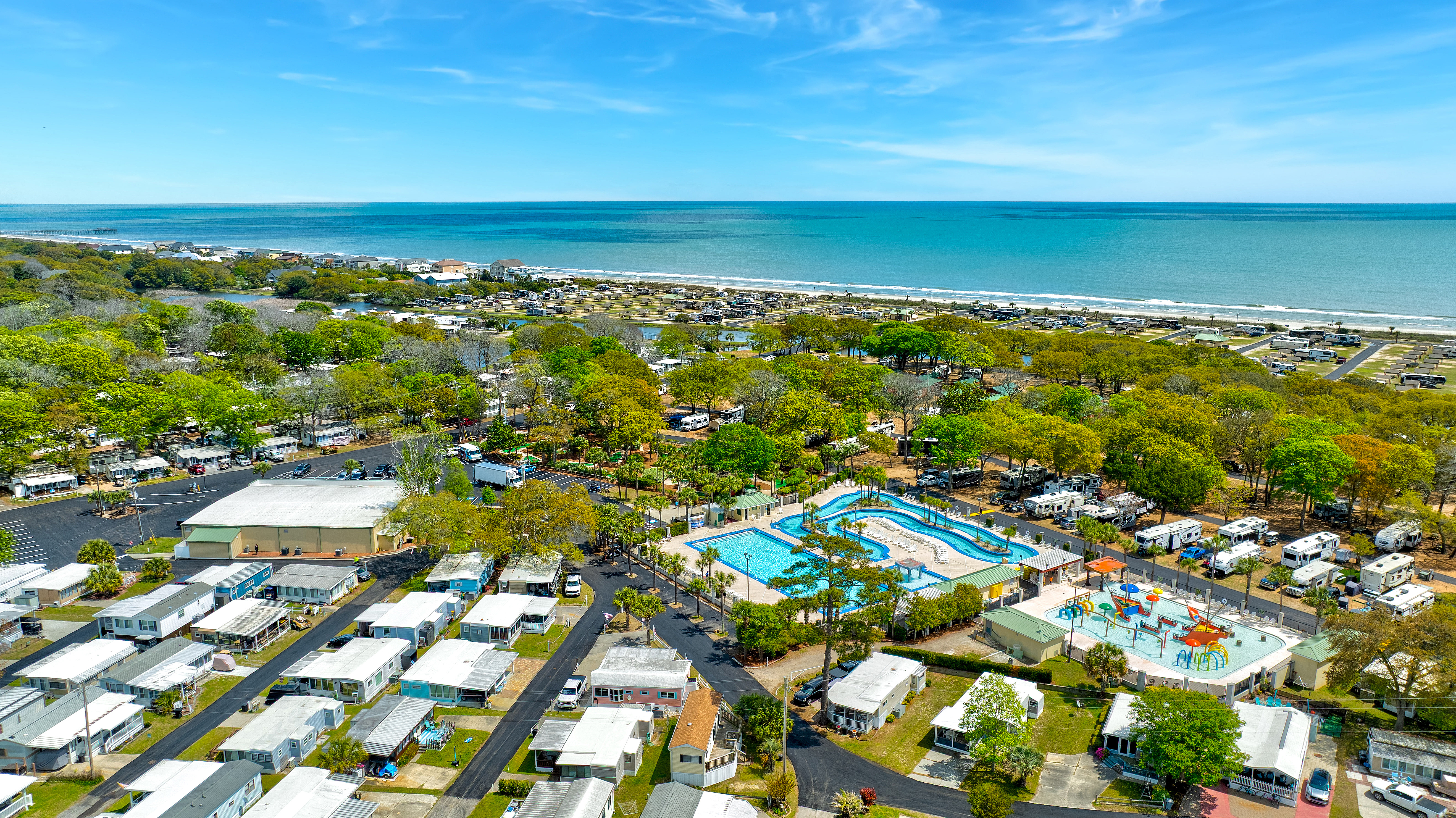 Carolina Shores in Myrtle Beach, SC. Photo credit to Equity LifeStyle Properties.