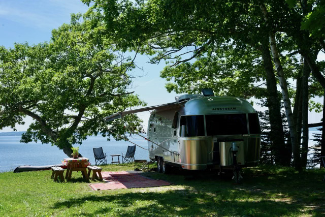 Searsport Shores Oceanfront Camping in Searsport, Maine