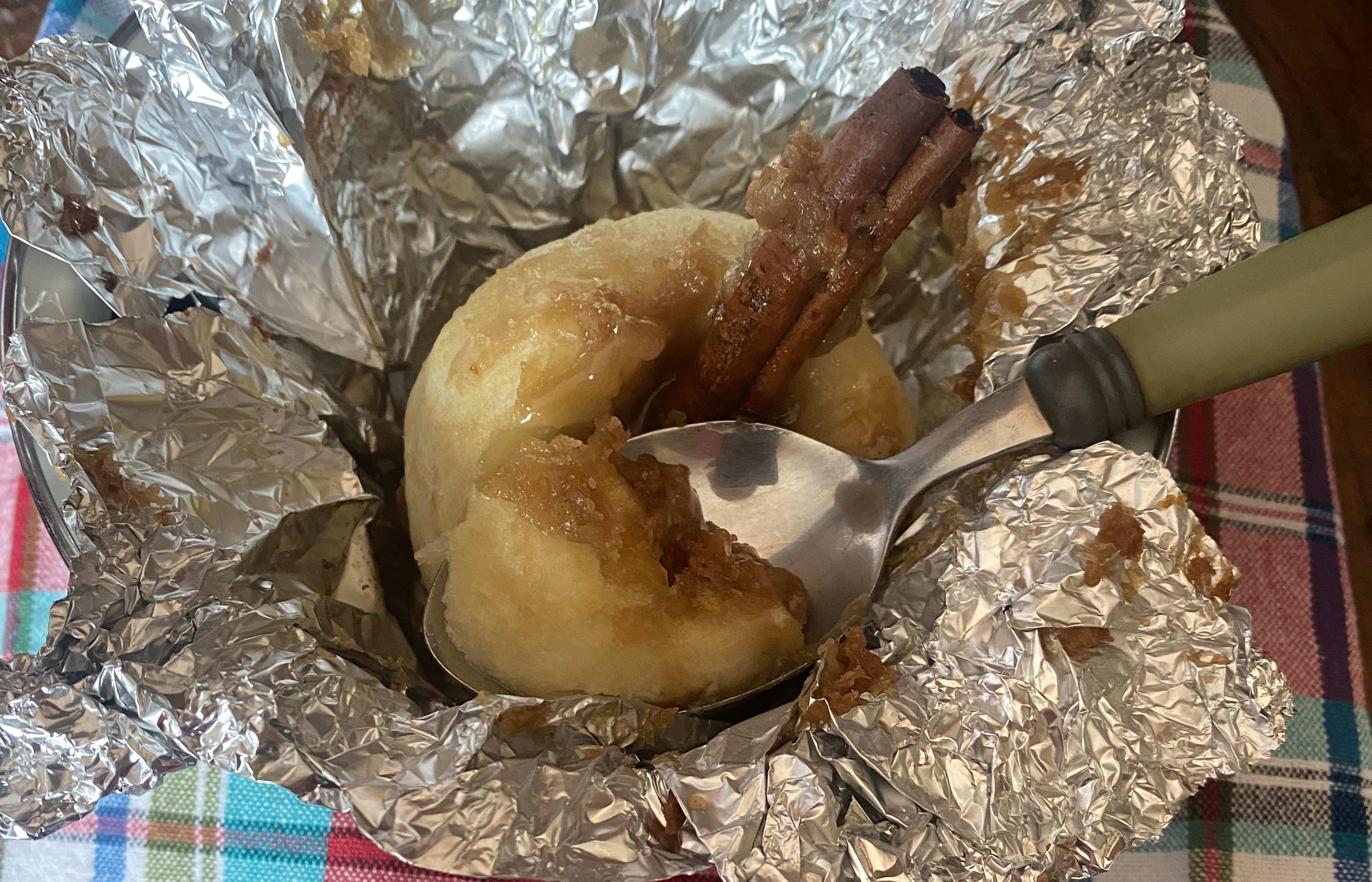 Baked apple