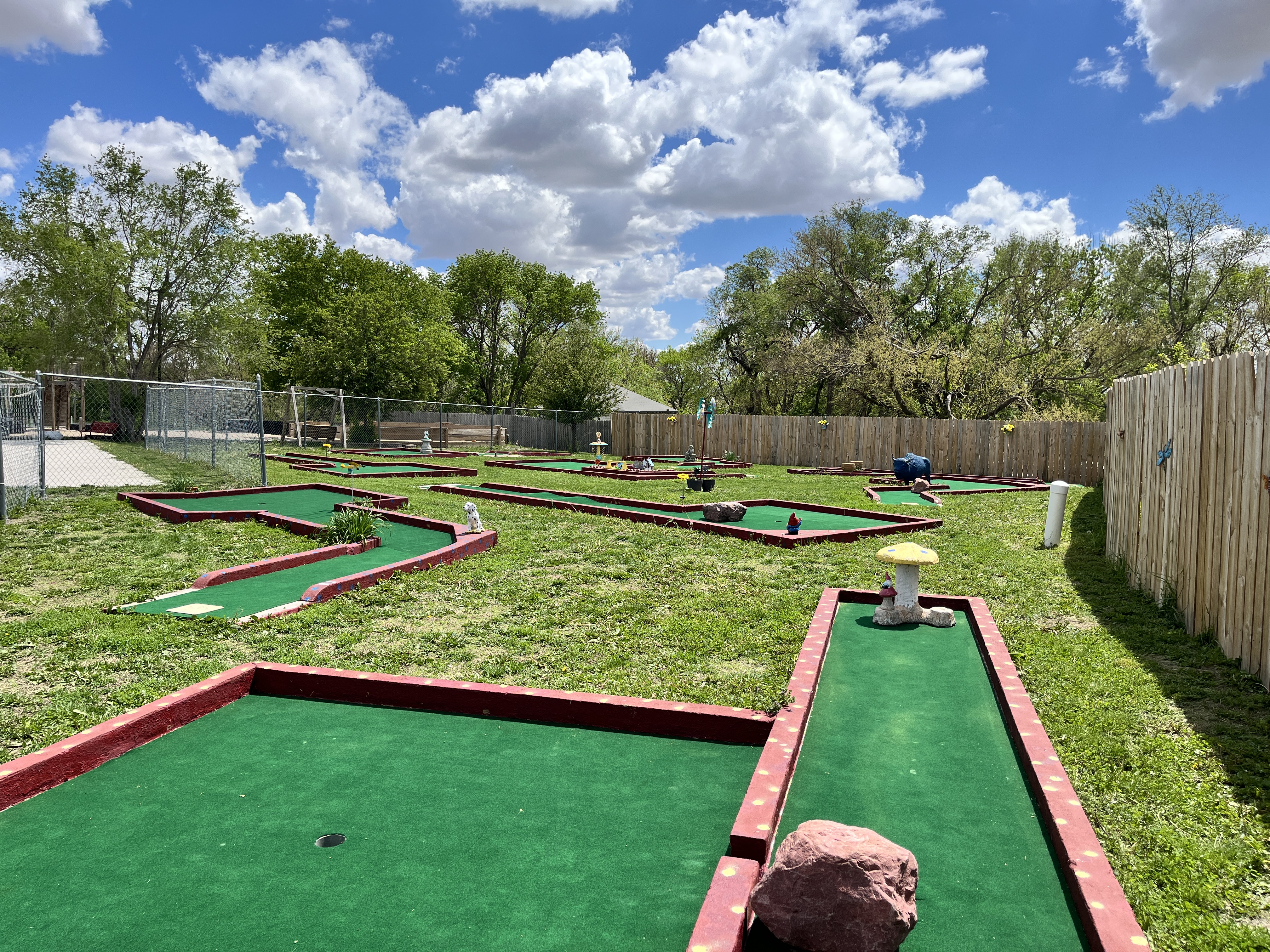 Double Nickel Campground in Waco, Nebraska
