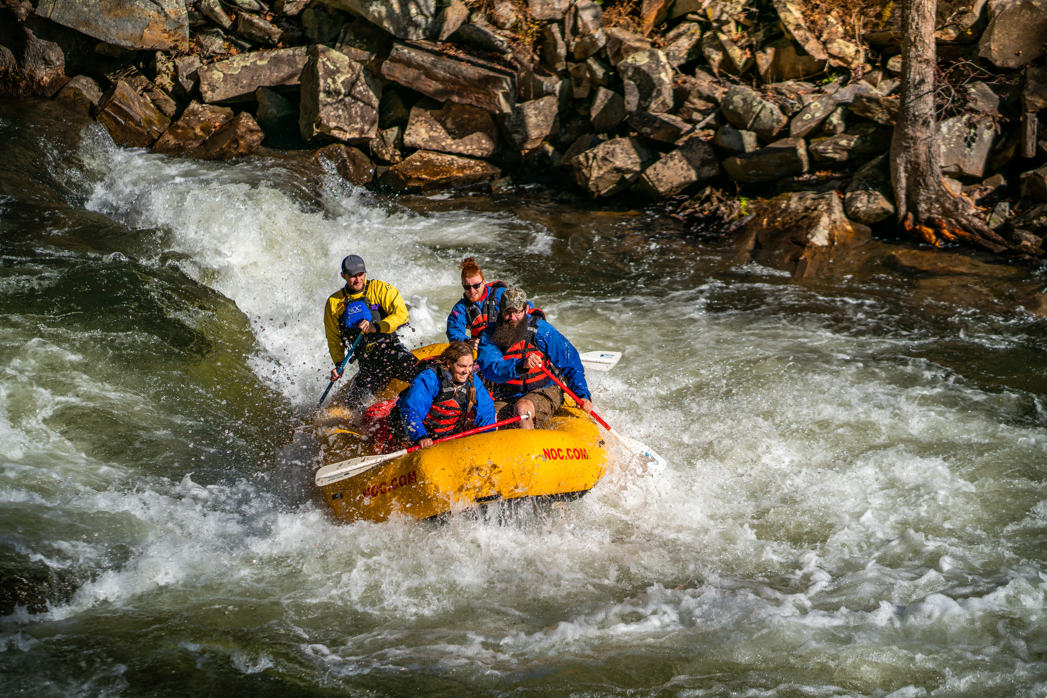 Whitewater Rafting at Nantahala Outdoor Center