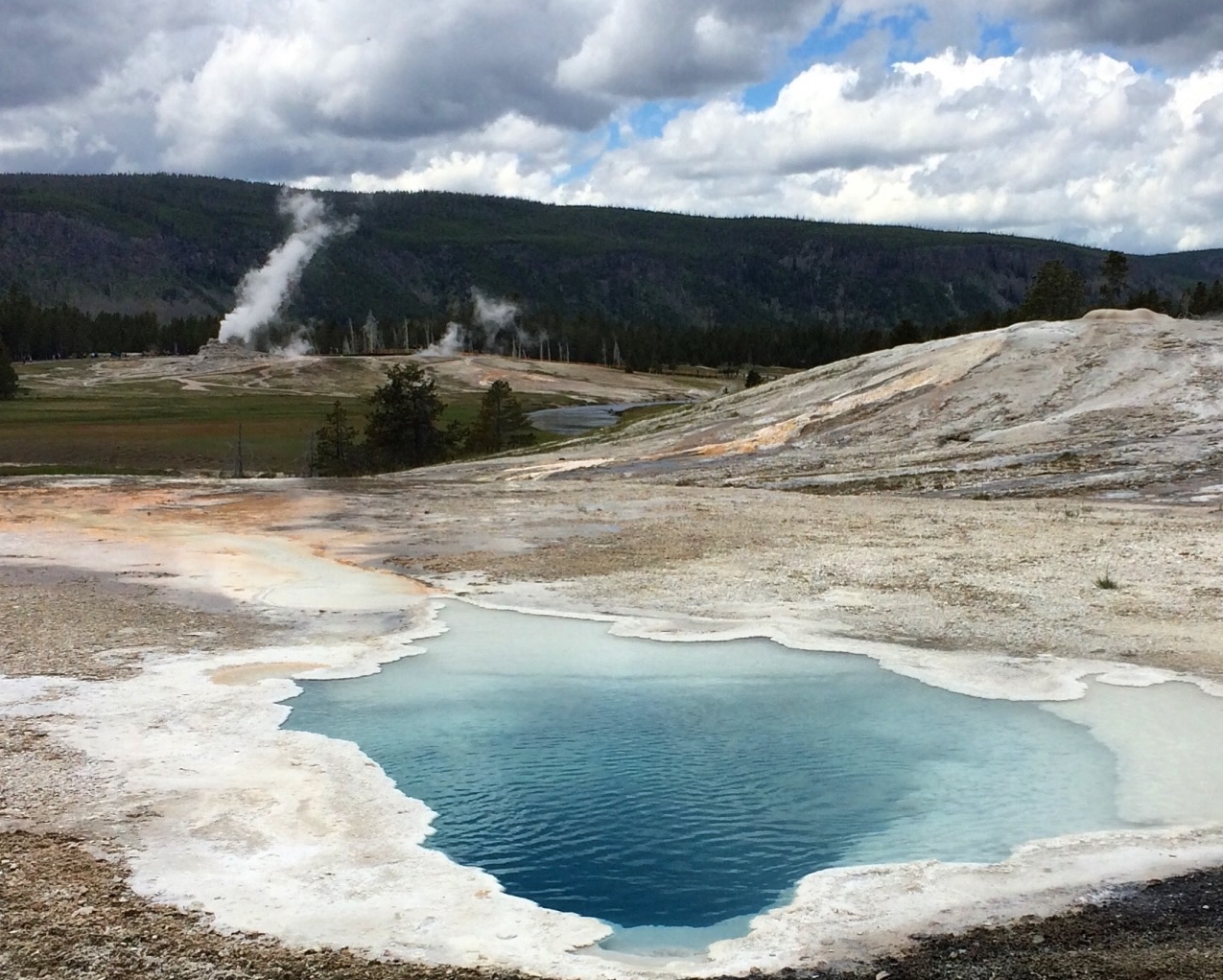Yellowstone Hot Spring