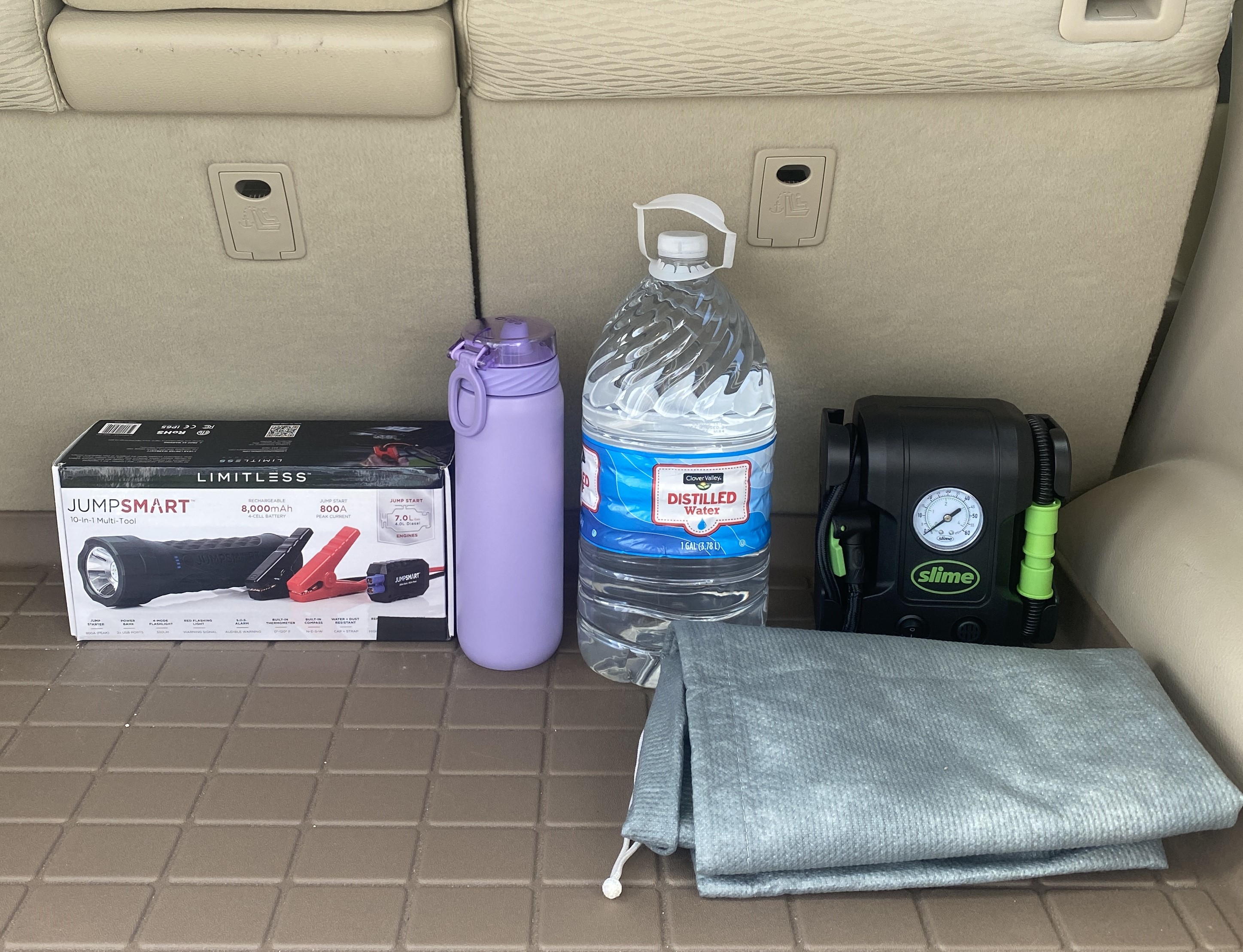 Water bottles