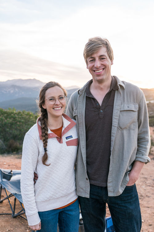Megan McDuffie and Michael van Vliet
