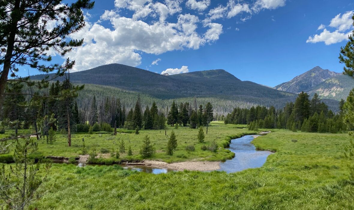 RVing to RMNP Scenery