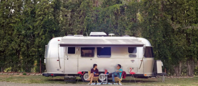 RV outside