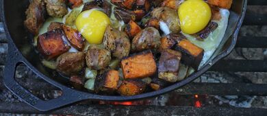 Chorizo & Sweet Potato Hash Recipe