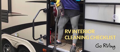 Tips For Cleaning Your RV's Interior