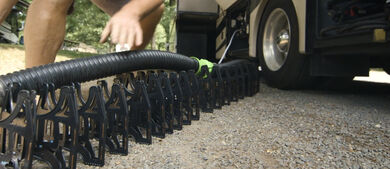 Sewer Hose Support