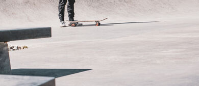 Annie at skate park