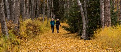 Salmon_Sisters_on fall walk