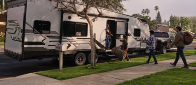 Family in RV 