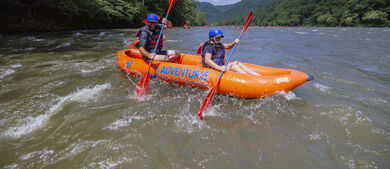 Whitewater rafting
