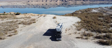 Project Trek RV by river
