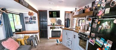 RV kitchen interior