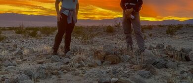 Sunset at Borrego Springs