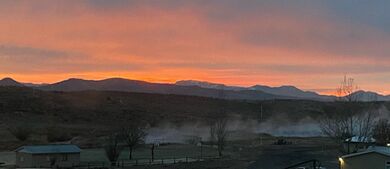 Sunset over Belmont