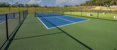 Pickleball court