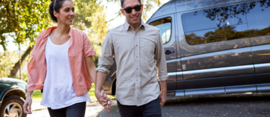 RVing couple