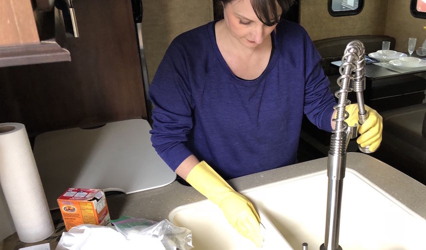 RV Cleaning Tips from your RV Kitchen