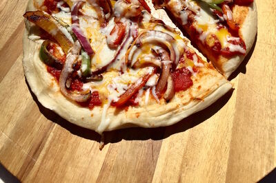Cast Iron Campfire Pizza