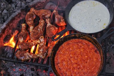 Chipotle Garlic Buffalo Chicken Legs Recipe