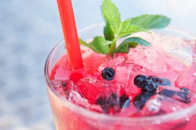 Berry Bourbon Sparkler