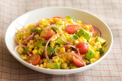 Grilled Corn Salsa