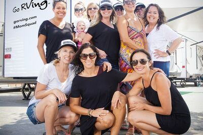 Jennie Garth Goes RVing With The Mom Squad