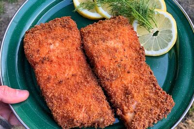 Panko Fried Wild Salmon Recipe