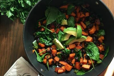 Quick Sweet Potato Hash