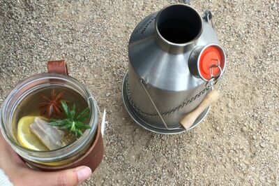 Spiced Lemon Ginger Tea (with or without Bourbon)