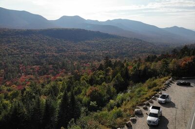 Mountains and fall foliage 