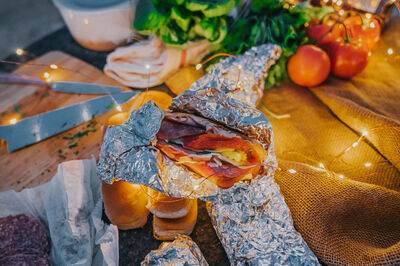 hoagie in foil