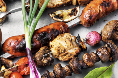 Italian Sausage Kabobs