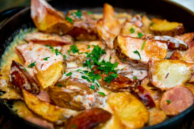 Three Cheese Potatoes