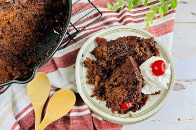 Skillet Black Forest Pudding