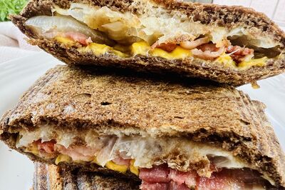 Pie Iron Not Basic Grilled Cheese