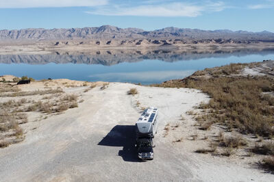 Project Trek RV by river