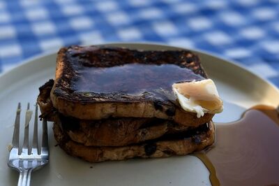 Chocolate chip French toast