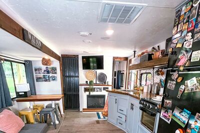RV kitchen interior
