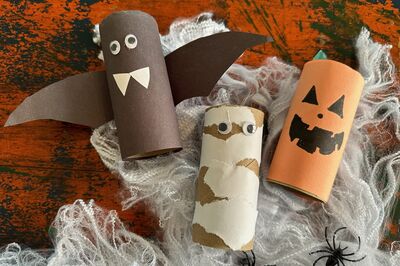 Halloween craft decor