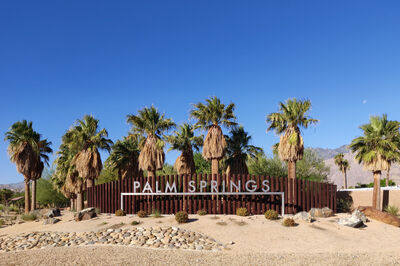 A Palm Springs sign in front of palm trees.jpg