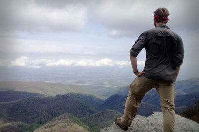 A view of the Appalachian Trail