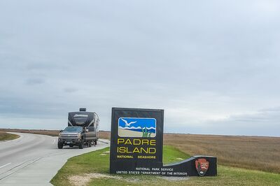 Boondocking on Padre Island
