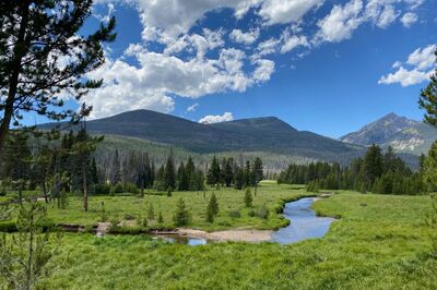 RVing to RMNP Scenery
