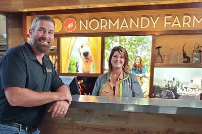 Checking in at Normandy Farms