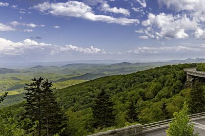 Linn Cove Viaduct Bridge
