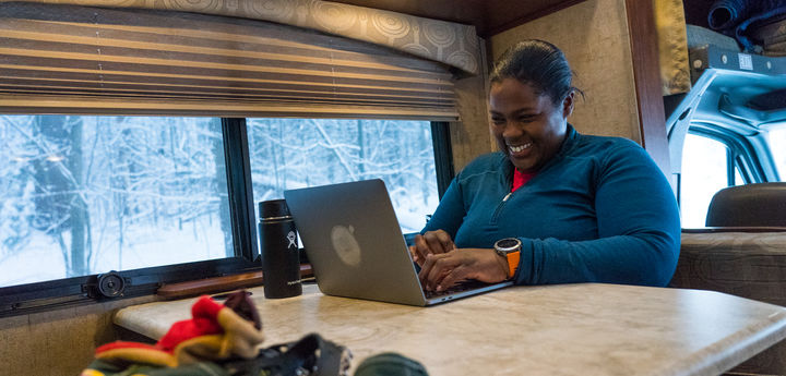 Class C Motorhome office